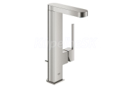 GROHE 23843DC3 PLUS L Páková umývadlová batéria s výpusťou, supersteel