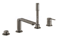 GROHE 19577AL1 LINEARE Vaňová 4-otvorová batéria, kartáč. Grafit