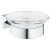 GROHE Essentials Cube 40754001 Mydeľnička s držiakom, chróm/sklo