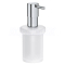 GROHE Essentials 40394001 Dávkovač tekutého mydla, Chróm/sklo