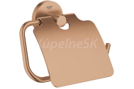 GROHE Essentials 40367DL1 Držiak toaletného papiera s krytom, kartáč. Warm Sunset 40367DL1