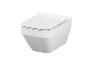 Cersanit CREA WC závesné CleanOn 35x52x37,5 Biela +sedátko Slim SC Dur. K114-016+K98-0178