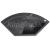 Sapho Granitový zabudovateľný drez rohový s odkvapom 114x57,5 cm, čierny
