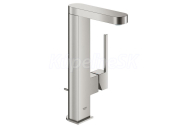 GROHE 23851DC3 PLUS L Páková umývadlová batéria s výpusťou, supersteel