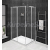 Gelco SIGMA SIMPLY obdĺžnikový sprchový kút 100x90 cm rohový vstup Číre/Chróm Posuv dv L/P