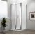 Polysan EASY LINE obdĺž sprchová zástena 700x900mm, skladacie dvere, L/P Číre/lešt.Hliník