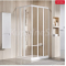 Ravak Sprchové dvere pre rohový sprchový kút  ASRV3-75-198 biela, transparent + CLEANER