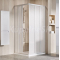 Ravak Sprchové dvere pre rohový sprchový kút  ASRV3-75-198 satin, pearl + CLEANER čistič