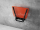 Ravak OVO-B II-ORANGE/BLACK Sedátko do sprchy, sklopné,  hranaté + CLEANER čistič