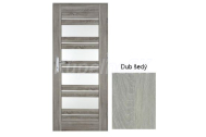 ImperioDoor set interiérové rámové dvere EVIA.1, 3DTopDekor Dub Šedý +Zárubňa