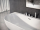 RAVAK Flat FL 026.00 Vaňová batéria na okraj vane, 4-otvorová, chróm + Cleaner Chrome
