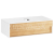 Ravak Step SD 1000 Skrinka pod umývadlo 100x54x30,5cm biela/dub + vešiak