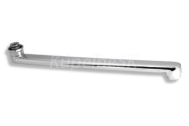 Novaservis Výtokové ramienko 35 cm rovné biela-chróm