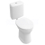 Villeroy & Boch Omnia classic,WC-kombi,s plochým splachov 355 x 465 mm zvislý odpad sto