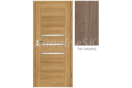 INTENSO Rámové dvere MELA 2 fólia Intenso Grain Dub Americký