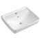 Aqualine DURU keramické umývadlo 50x40 cm, bílá