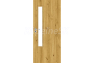 ImperioDoor PRESTON interiérové dvere, Sklo Matné, 3DTopDecor Dub Horský
