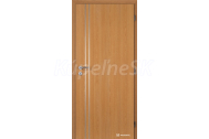 Doornite CPL laminátové ALU II Dub interiérové dvere, DTD, 70 Ľavé,BB-zámok, II.trieda
