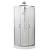 Arttec BRILIANT NEW 80 - sprchový box model 1 clear - sprchový set