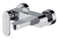 Cersanit CREA batéria vaňovo-sprchová nástenná 150mm s prepínačom, Chróm S951-304