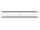 Cersanit LARGA Madlo 34cm strieborné 2 ks, S599-0142