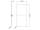 Cersanit LARGA 100 Doska 100x45x1,8cm, Modrá mat., S932-032