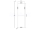 Cersanit LARGA 160 Doska 160x45x1,8cm, Mramor/Biela, S932-055