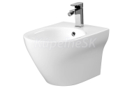 Cersanit LARGA Bidet závesný Oválny 35,5x33x52cm, Biela, K120-006