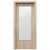 PORTA Doors SET Rámové dvere Laminát CPL, vzor 1.3, Buk Pieskový, sklo činčila + zárubeň