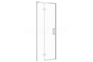 Cersanit LARGA Dvere do niky / Dvere pre sprch kút 80x195cm Chróm Číre sk. Ľavé S932-119