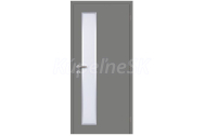 Doornite CPL-Premium laminátové ALU VERTIKA Prachovo šedá interiérové dvere, DTD