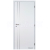 Doornite CPL-Premium laminátové ALU II Biela Premium interiérové dvere, DTD