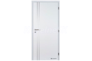Doornite CPL-Premium laminátové ALU II Biela Premium interiérové dvere, DTD