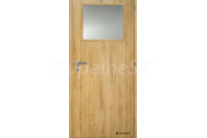 Doornite CPL laminátové 1/3 SKLO Dub Corbridge interiérové dvere