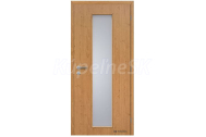 Doornite CPL laminátové LINEA SKLO Jelša interiérové dvere