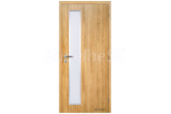 Doornite CPL laminátové ALU VERTIKA Dub Corbridge interiérové dvere, DTD