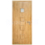 Doornite CPL laminátové QUADRA 1 SKLO Dub Corbridge interiérové dvere