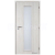 Doornite CPL-Deluxe laminátové interiérové dvere LINEA SKLO, Brest Biely