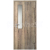 Doornite CPL-Deluxe laminátové interiérové dvere VERTIKUS SKLO, Dub Halifax Tabakový