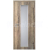 Doornite CPL-Deluxe laminátové interiérové dvere ALU LINEA SKLO, Dub Halifax Tabakový, DTD