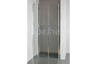 Arttec SALOON C8 Sprchové lietacie dvere do niky  96 - 101 x 195 cm,sklo Grape,rám Chróm