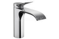 Hansgrohe VIVENIS 110 Umývadlová batéria stojánková s výpusťou s tiahlom, Chróm 75020000