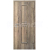 Doornite CPL-Deluxe laminátové interiérové dvere STRIPE PLNÉ, Dub Halifax Tabakový