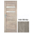 ImperioDoor set interiérové rámové dvere FRESNO 6, Sklo, 3DTopDekor Dub Sibírsky+Zárubňa