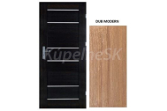ImperioDoor set interiérové rámové dvere MIRA.10, Sklo, CPL Dub Modern +Zárubňa