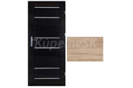 ImperioDoor set interiérové rámové dvere MIRA.10, Sklo, 3DTopDekor Dub Sonoma+Zárubňa