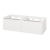 Mereo Mailo, kúpeľňová skrinka 121cm, biela, chróm madlo CN518S
