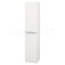 Mereo Mailo, kúpeľňová skrinka vysoká 170 cm, biela, chróm madlo CN514LP