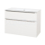 Mereo Mailo, kúpeľňová skrinka s keramickým umývadlom 101 cm, biela, chróm madlo CN512 CN5