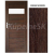 ImperioDoor set interiérové rámové dvere BRYTANIA.2, Sklo, CPL Wenge Modern+Zárubňa